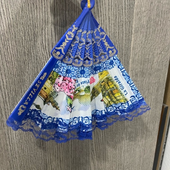 Decor or Hand Fan New From Spain - Picture 5 of 9